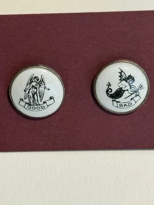 Gemelos vintage de porcelana Duchamp London malos y buenos sin caja hechos en Inglaterra Foto 1 de 4