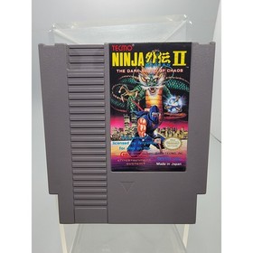 Ninja Gaiden 2 II The Dark Sword Of Chaos Nintendo NES Cart Only