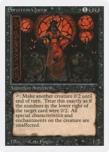 Sorceress Queen X (1) MTG Revised Edition Excellent/NM - R131 - 4RCards - Picture 1 of 1