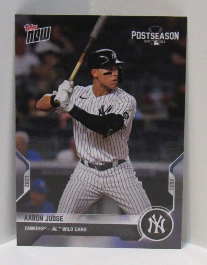 2021 TOPPS NOW Postseason 2021 Yankees Red Sox PICK YOUR CARD COMPLETE YOUR SET - Image 1 of 1