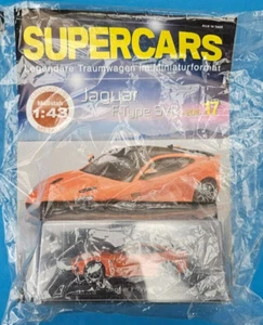 Supercars Jaguar F-Type SVR - 2016  1:43 Druckguss Metall Nr. 17 Riss in Vitrine - Picture 1 of 2