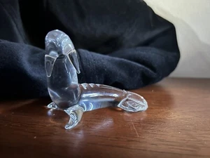 Hand Blown Glass Walrus Winnipeg Canada - Picture 1 of 3