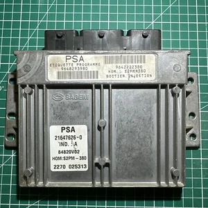 ECU PSA 9648293980 21647626-0 - Picture 1 of 4