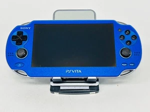 Sony PS Vita PCH-1000/1100 OLED Wi-Fi Console Choose Color & Rank Adapter Tested - Picture 1 of 19