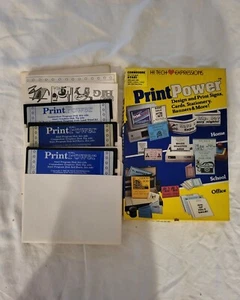 Print Power Commodore 64/128 Floppy Disk BOX SET with manual - Picture 1 of 1
