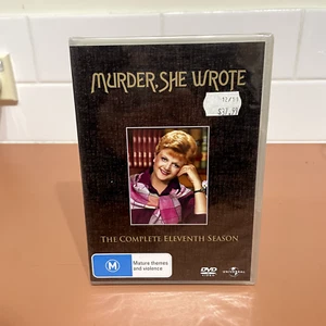 NEW & SEALED Murder She Wrote Season Eleven 11 - Region 2, 4, 5 - Foto 1 di 2