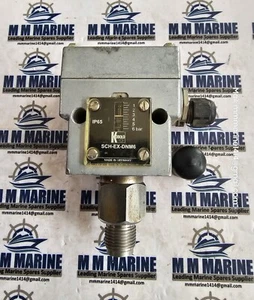 KOBOLD SCH-EX-DNM6 MECHANICAL PRESSURE SWITCH MAX. 16 BAR GERMANY - Picture 1 of 8