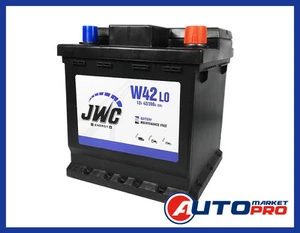 Autobatterie mit 2 Jahren Garantie JWC 12V 42AH 390EN 175x175x190 - Bild 1 von 1