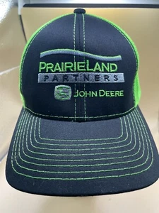 John Deere/Prairie Land Partners Herrenmütze - Kappe schwarz/grün - Bild 1 von 7