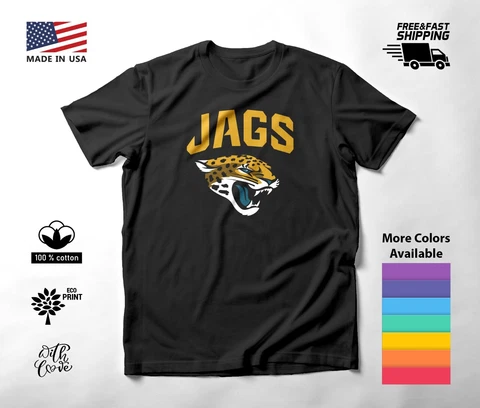 JAGS Jacksonville Jaguars Shirt NFL Sport Football Team Funny Gift For Fan Cover