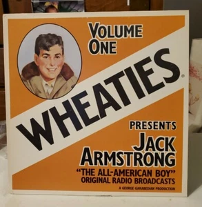 Vtg Wheaties Presents Jack Armstrong Radio Broadcasts1933 LP 1973 Vinyl Album - Picture 1 of 12