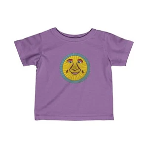 Baby All Cotton Jesery Tee Vintage Sun Graphic, Unique Design, Exclusive Fashion - Picture 1 of 33