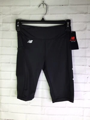 New Balance Performance Stretch Capri Fitted Biker Shorts Girls Size M 10-12 - Image 1 of 4