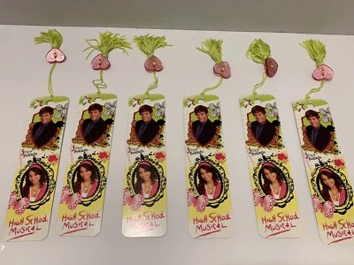 High School Musical Birthday Party Favors 6 Bookmarks Book Marks NEW Disney - Image 1 of 3