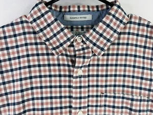 L.L. BEAN Mens Shirt Sz M Plaid Slightly Fitted Long Sleeve Button Up Shirt - Picture 1 of 9