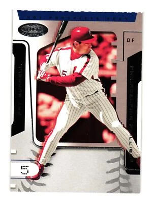 2003 Fleer Hot Prospects #8 Pat Burrell Philadelphia Phillies - Image 1 of 2