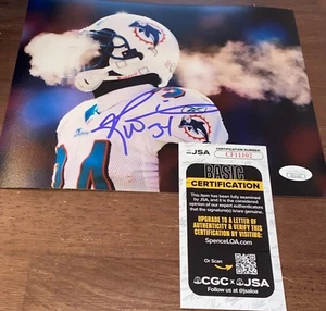 Ricky Williams Signed Autographed 8x10 Photo Miami Dolphins JSA - Picture 1 of 1