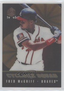 1995 Sportflix UC3 Cyclone Squad Fred McGriff #CS17 HOF