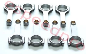 For Small Block Chevy SBC 305 327 350 5.7" H-Beam Connecting Rods 4340 Steel - Picture 1 of 7