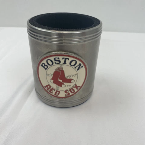 Boston Red Sox Stainless koozie Vintage drink holder coozie MLB Baseball Cover