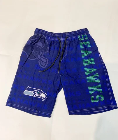 Seattle Seahawks NFL Football Men's Sportwear Quick Dry Board Short - New Cover