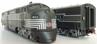 HO EMD E7 A/B Set (Pwd+Dmy) New York Central #4009/4105 DCC Ready NOS # 21064/6 - Image 1 of 4