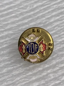 VINTAGE IOF INDEPENDENT ORDER OF FORESTERS ENAMEL PIN BADGE Collectable - Picture 1 of 4