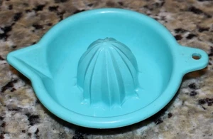 Spremiagrumi Vintage Turchese Lustroware - Foto 1 di 3