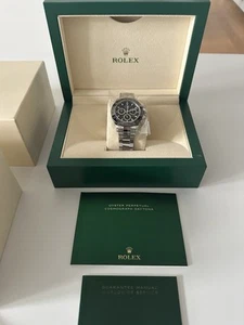 ROLEX DAYTONA COSMOGRAPH 116500LN Stahl Keramik Lünette schwarz 9/2019 LC100 NEU - Bild 1 von 19