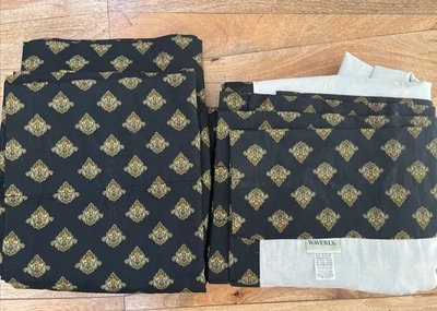 Nuevo Juego de 2 PANELES DE CORTINA FORRADOS CON CORTINAS WAVERLY 86 Pulgadas de Largo Foto 1 de 4