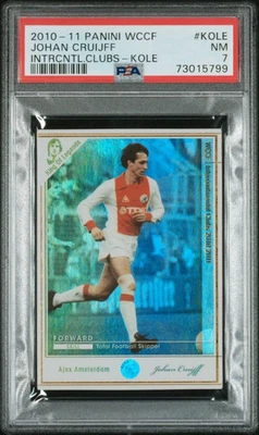 2010-11 英雄之王 WCCF 帕尼尼 Intercon Clubs KOLE Johan Cruyff PSA 7 — 第 1/2 张图片