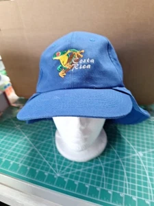 Gorra de baile Costa Rica con solapa de cuello en la oreja talla única adulto unisex - Imagen 1 de 7