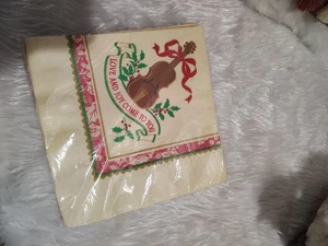 DE COLECCIÓN NUEVO PAQUETE SELLO 12 TOALLAS DE INVITADOS SERVILLETAS NAVIDAD CARDENALES 11,75 X 17 - Imagen 1 de 3