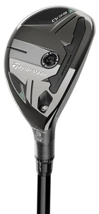 Left Handed TaylorMade Golf Club Qi35 Rescue 22* 4H Hybrid Stiff Graphite New - Picture 1 of 4