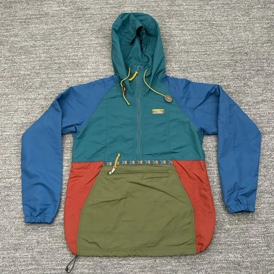 L.L. Bean куртка женщин XS горы классический ветровка пуловер с капюшоном след - Изображение 1 из 4