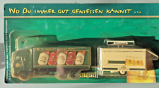 Miniatur Werbetruck LKW MAN Sternquell Brauerei mit Verkaufswagen Bierwagen