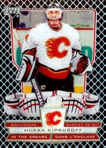 2007-08 McDonalds Upper Deck In the Crease #ICMK Miikka Kiprusoff
