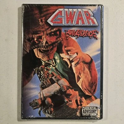 GWAR - Skulhedface DVD 2002 EXPLICIT CULT HORROR HEAVY METAL RARE OOP BRAND NEW - Image 1 of 3