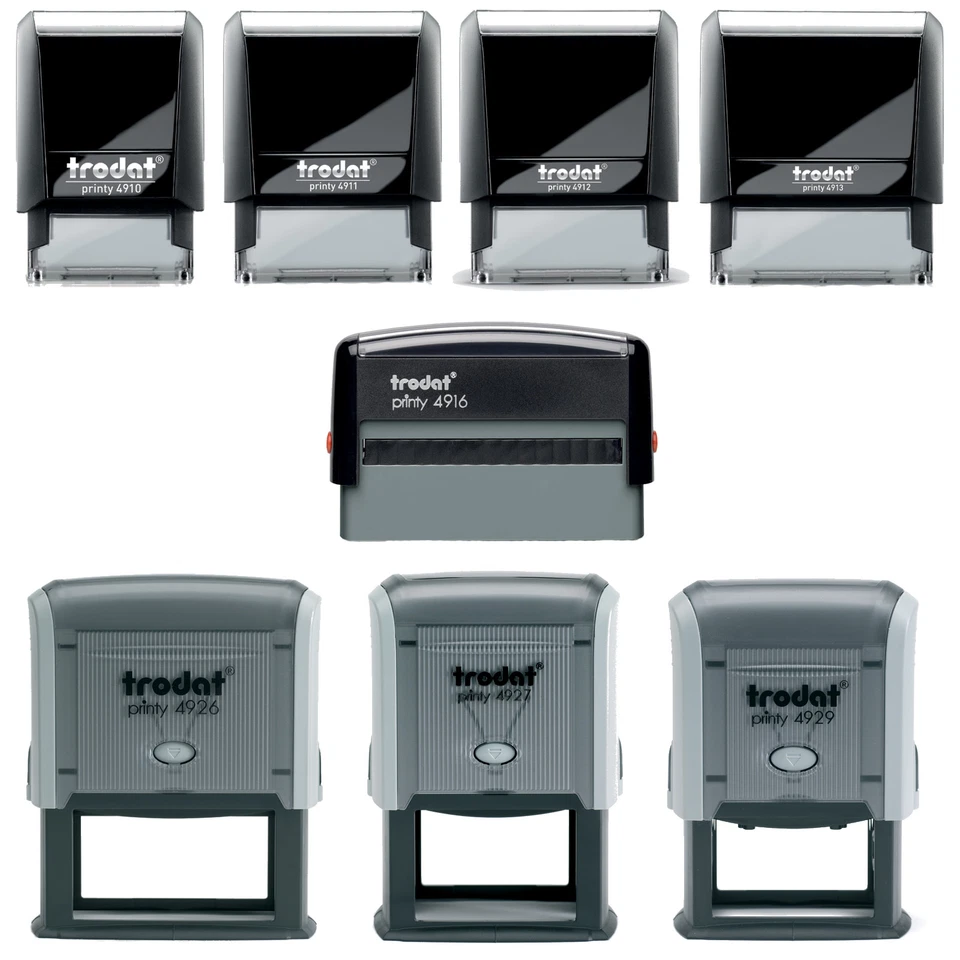 Personalised Rubber Stamps Business Address Office School Education Self Inking - Image 1 of 1