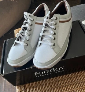FootJoy Traditions Damen-Golf-Spike-Schuhe Freizeit Komfort Größe 7,5 M - Bild 1 von 5