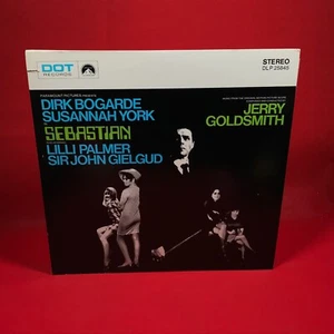 JERRY GOLDSMITH ORIGINAL SOUNDTRACK Sebastian 1968 USA vinyl LP film The Trip - Picture 1 of 4