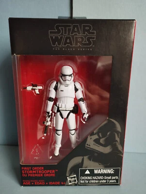 Star Wars figure First Order Stormtrooper Black Series 3,75"/10cm Walmart sealed - Imagen 1 de 4