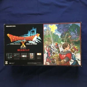 Nintendo Wii Dragon Quest X Console System Set controller dragon used - Picture 1 of 4