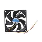 120x120x25mm Fan for 12V 0.15A 3 Pin 7-Blade Computer Case Cooling