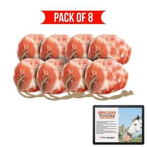 8 Salt Lick Himalayan Animal Block 6lb Mineral, Horse Deer Livestock TOP QUALITY - Picture 1 of 9