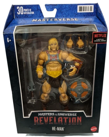 Mattel Masters of the Universe Masterverse Revelation He-Man 7 in Action Figure Cover