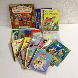Konvolut 22 - kleine goldene Bücher, erste kleine goldene Bücher - verschiedene Titel - Bild 1 von 2
