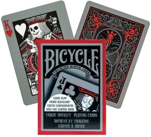 Tragic Royalty Bicycle Brand Playing Cards~Quality Deck~NEW~Magic - Picture 1 of 6