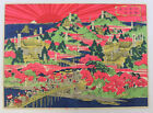 Map of Ise, Mt.Fuji,Rising sun : Japanese print original 1880's
