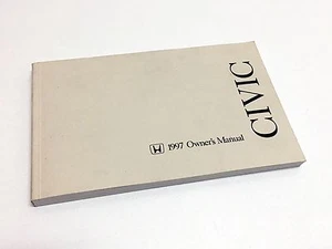 1997 Honda Civic Sedan Owner's Manual Brochure - Picture 1 of 1